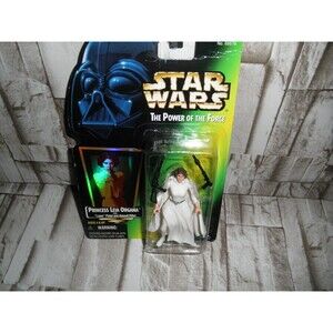 NEW 1997 VINTAGE KENNER,STAR WARS THE POWER OF THE FORCE "PRINCESS LEIA ORGANA"